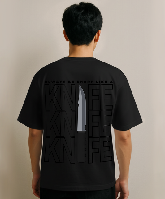Knife Unisex Oversized Classic T-Shirt