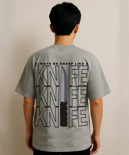 Knife Unisex Oversized Classic T-Shirt
