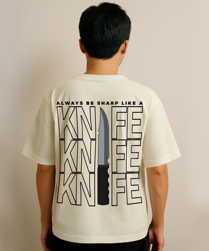 Knife Unisex Oversized Classic T-Shirt