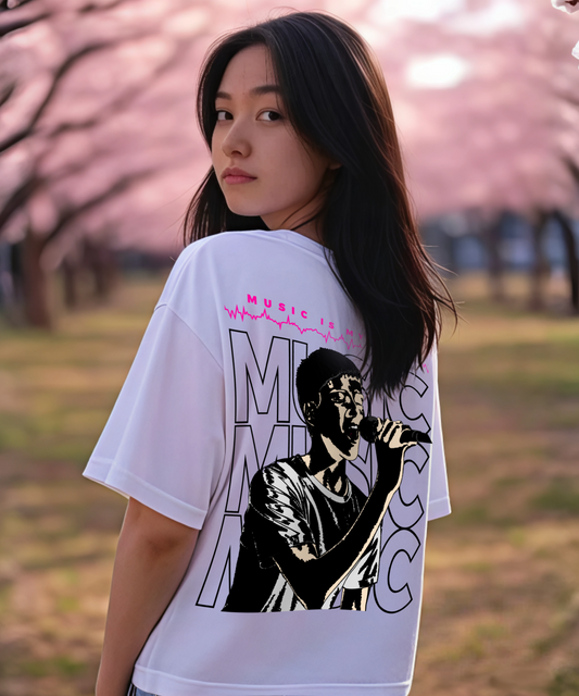 Music Unisex Oversized Classic T-Shirt