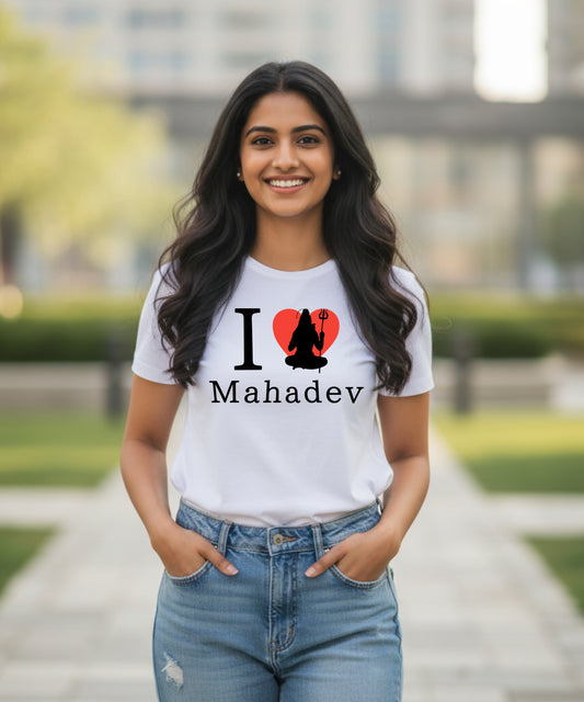 I ❤️ Mahadev Unisex Classic Crew T-Shirt