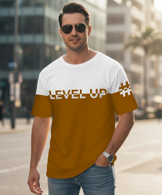 LEVEL UP Unisex Oversized Tee